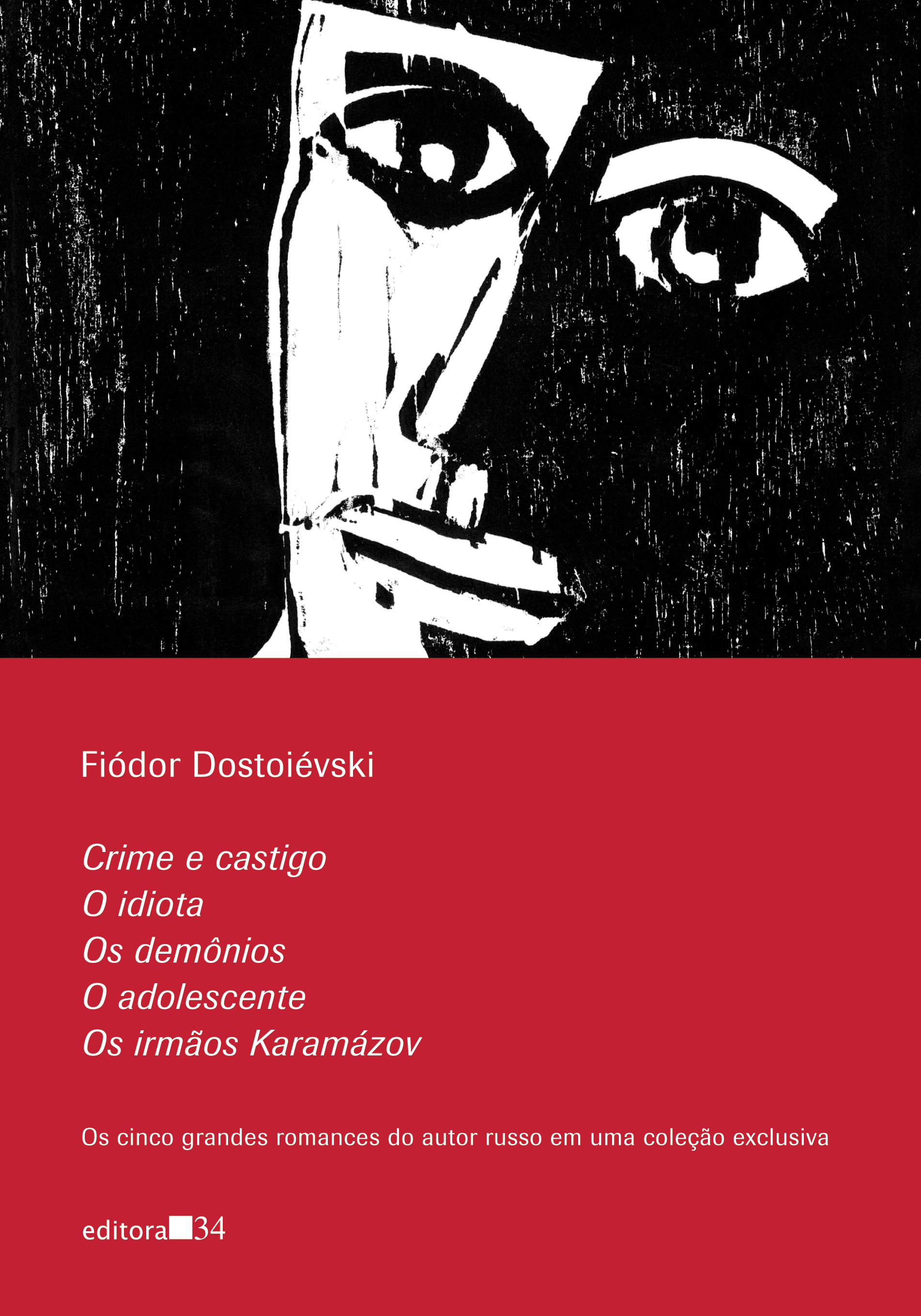 Coleção Cinco Grandes Romances de Dostoiévski